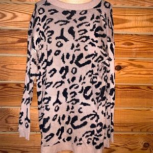 Leopard Print Sweater